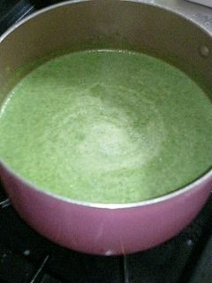 ほうれん草のスープ-レシピのメイン写真