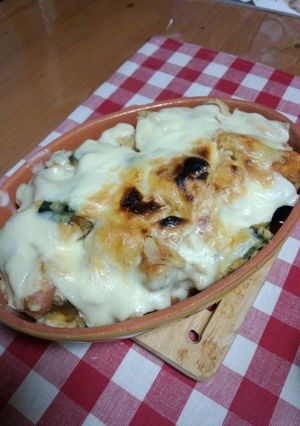 おからソースグラタン煮物リメイク-レシピのメイン写真