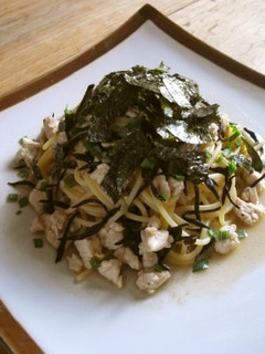 ひじきと鶏肉の超あっさり和風スパゲティー-レシピのメイン写真