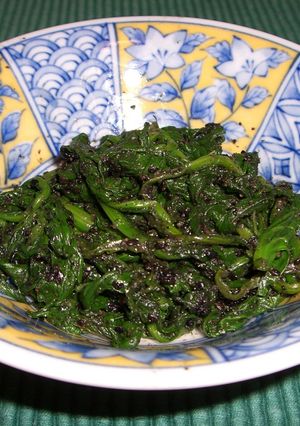 簡単ほうれん草のごま和え-レシピのメイン写真