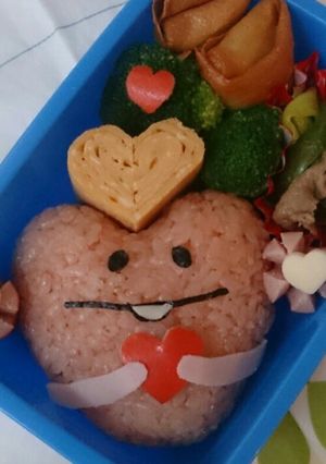 なめこキャラ弁当☆ラブなめこ♡-レシピのメイン写真