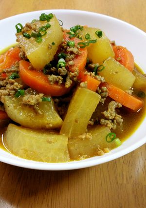 ❤大根煮物たまにはカレー風味で❤-レシピのメイン写真