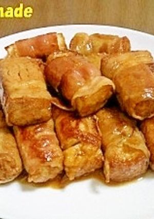 厚揚げ豆腐の豚肉巻き-レシピのメイン写真