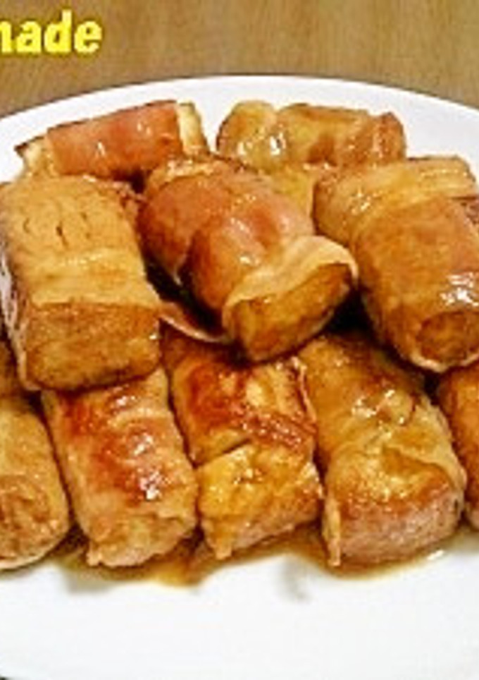 厚揚げ豆腐の豚肉巻き-レシピのメイン写真