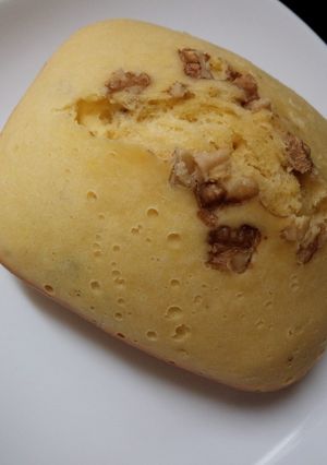 ＨＢで簡単チョコくるみ蒸しパン-レシピのメイン写真
