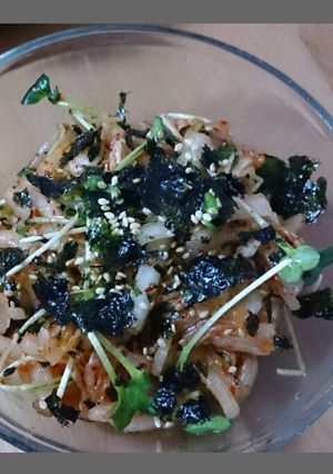 大根&キムチの韓国風ナムル-レシピのメイン写真