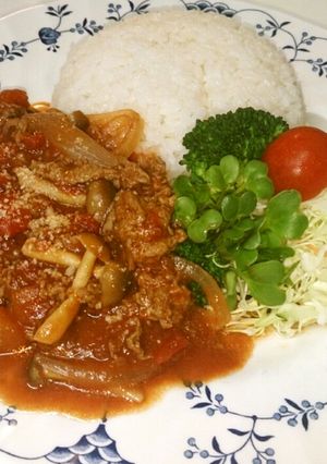 牛肉と野菜の煮込み ハヤシライス風-レシピのメイン写真