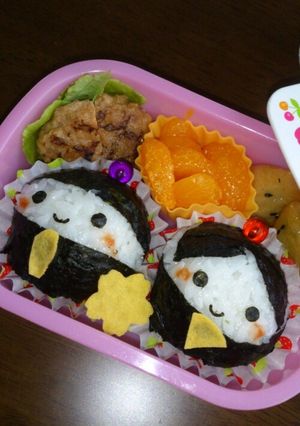 キャラ弁★おひなさまひなまつりお雛様-レシピのメイン写真