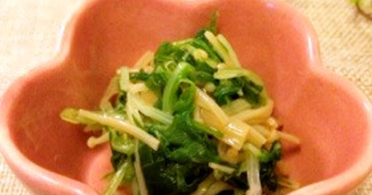 基本からアレンジまで!思わずつくりたくなる「箸休め 水菜」のレシピ集 | クックパッド