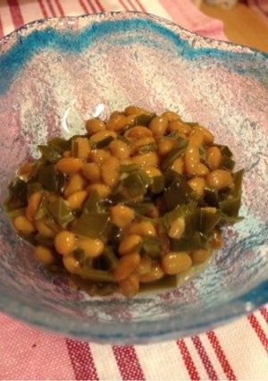 出汁をとった昆布で！納豆こんぶ♡-レシピのメイン写真