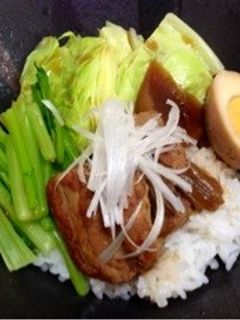 角煮丼-レシピのメイン写真