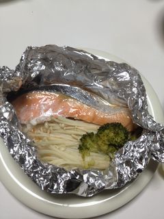 味付け不要!鮭のホイル焼き-レシピのメイン写真