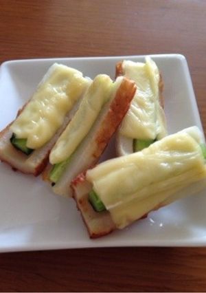 オクラとちくわのチーズ焼き-レシピのメイン写真