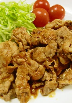 ★簡単！ケチャップ入り＊豚の生姜焼き＊♪-レシピのメイン写真