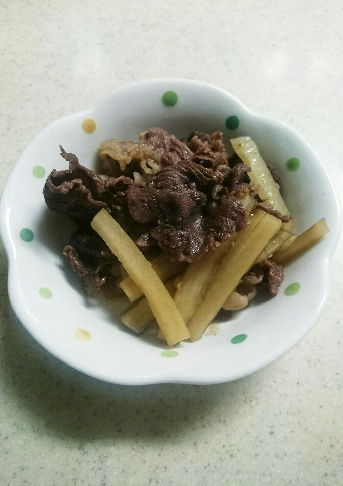 牛蒡と牛肉のしぐれ煮-レシピのメイン写真