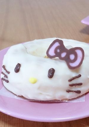 ドーナツdeキティちゃん☆-レシピのメイン写真