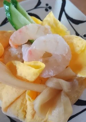 茶きん寿司-レシピのメイン写真