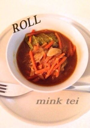 ロールキャベツ(カレー風味)-レシピのメイン写真