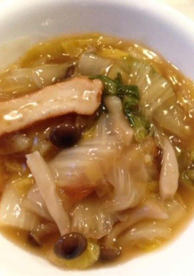 白菜とさつま揚げのあんかけ煮-レシピのメイン写真