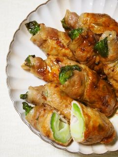 コロッと♪子持ち高菜の豚肉巻き-レシピのメイン写真