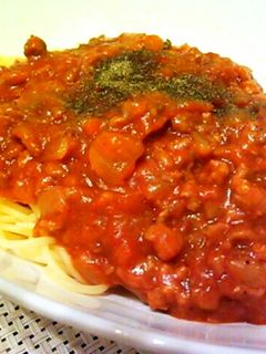 簡単スギ♡ケチャップでミートソースパスタ-レシピのメイン写真