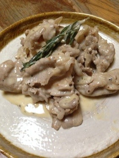 豚肉のクリーム炒め-レシピのメイン写真