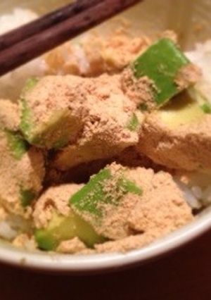 アボカドきな粉♡ほっこりご飯-レシピのメイン写真