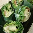 生春巻き☆スモークサーモンとタルタル