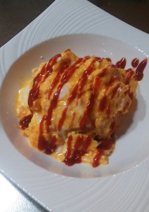 白菜消費ふわふわチーズオムライス-レシピのメイン写真