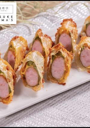 簡単時短deあと一品！ウインナーしそ餃子-レシピのメイン写真