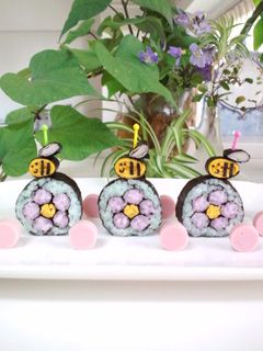 お花見に♡かわいい飾り巻き寿司ポップス-レシピのメイン写真