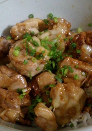 鶏の照り焼きオン・ザ・チーズ丼-レシピのメイン写真