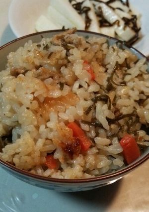 切り昆布煮物ﾘﾒｲｸ★簡単炊き込みご飯-レシピのメイン写真