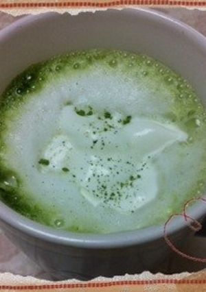 抹茶ラテ-レシピのメイン写真
