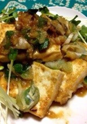 簡単☆豆腐のネギまみれ-レシピのメイン写真