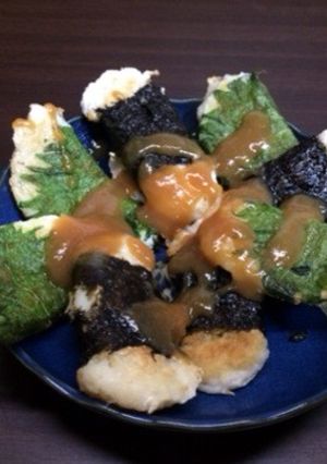 焼きとろろお餅風-レシピのメイン写真