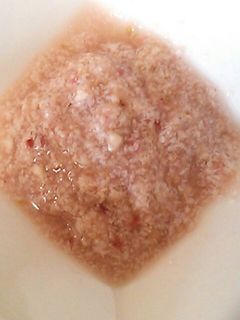 離乳食☆初期☆いちご豆腐デザート-レシピのメイン写真