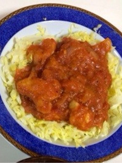 とり胸肉トマト缶煮-レシピのメイン写真