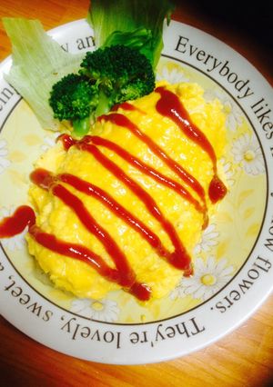 豆乳でとろふわオムレツ-レシピのメイン写真
