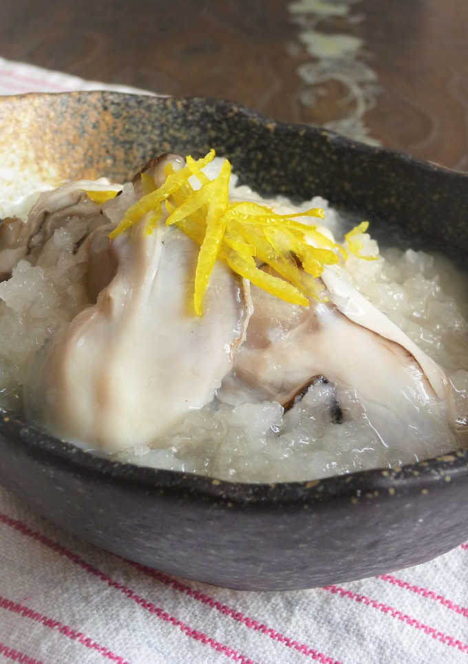 ❄生牡蠣のみぞれ和え❄酢牡蠣☃-レシピのメイン写真