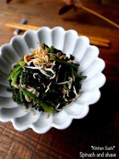 ほうれん草としらすのお浸し-レシピのメイン写真