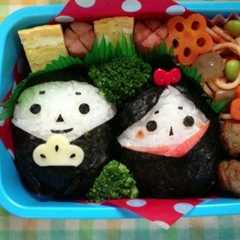 รูปของ 幼稚園のお弁当☆ひなまつり☆