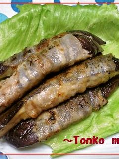 シンプルすぎる茄子の豚肉巻き-レシピのメイン写真