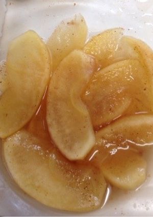 レンジで簡単りんごのコンポート-レシピのメイン写真