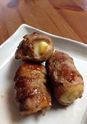 お弁当に☆ちくわの豚肉チーズ巻き-レシピのメイン写真