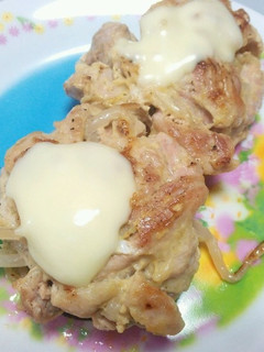 もやしと豚の丸めチーズ焼き♪-レシピのメイン写真