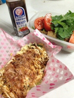 糖質制限食⭐︎お好み焼き弁当-レシピのメイン写真