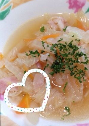 具だくさんコンソメスープ-レシピのメイン写真