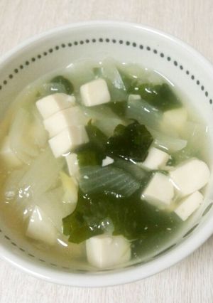 さっぱり！わかめの食べるスープ-レシピのメイン写真