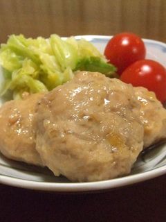 あまやわ鶏つくね煮-レシピのメイン写真